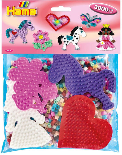 HAMA Ironing perles set Group Pack rose, 3000st.