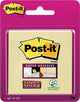 Bloc mémo Post-it 6920 super collant 76x76mm jaune