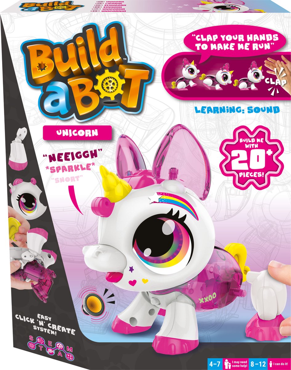 Goliath construit un robot interactif de licorne osseuse