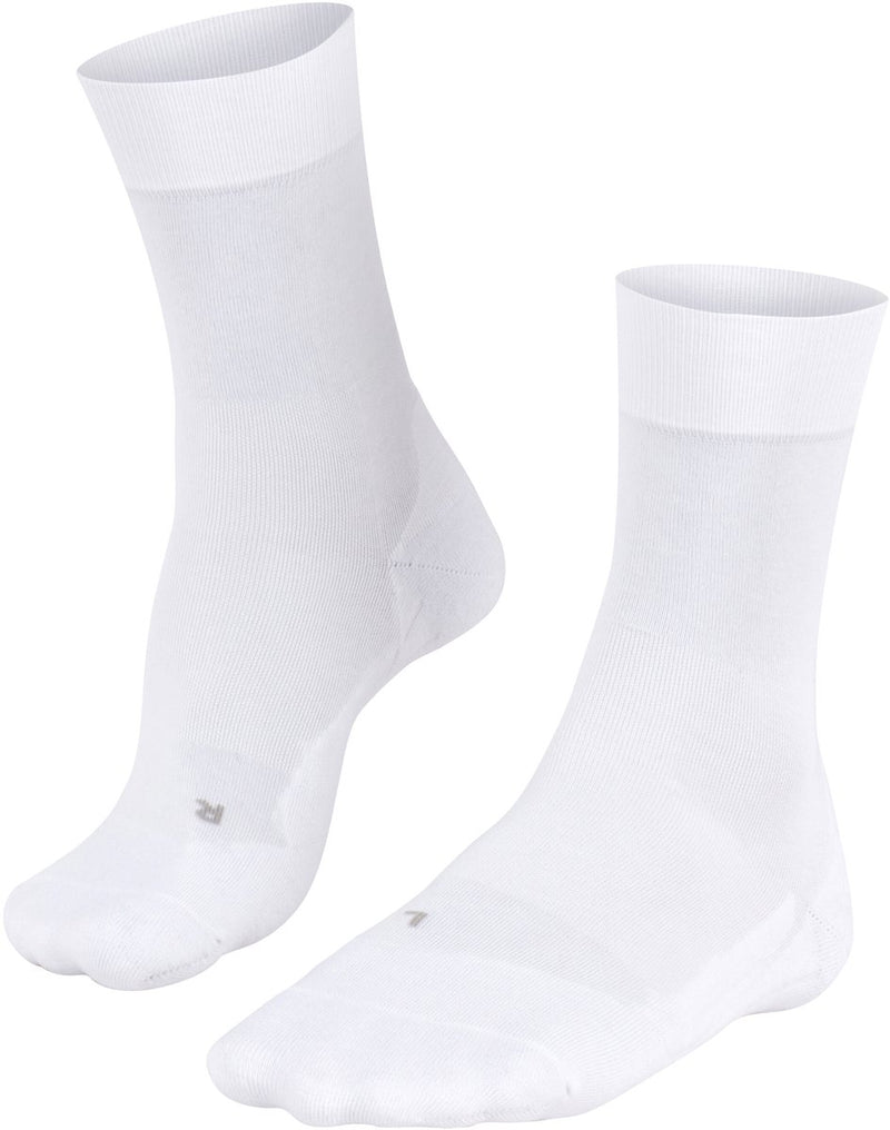 Falke go2 chaussettes de golf en coton anti-ampoules en matériau fonctionnel hommes blanc - taille 46-48