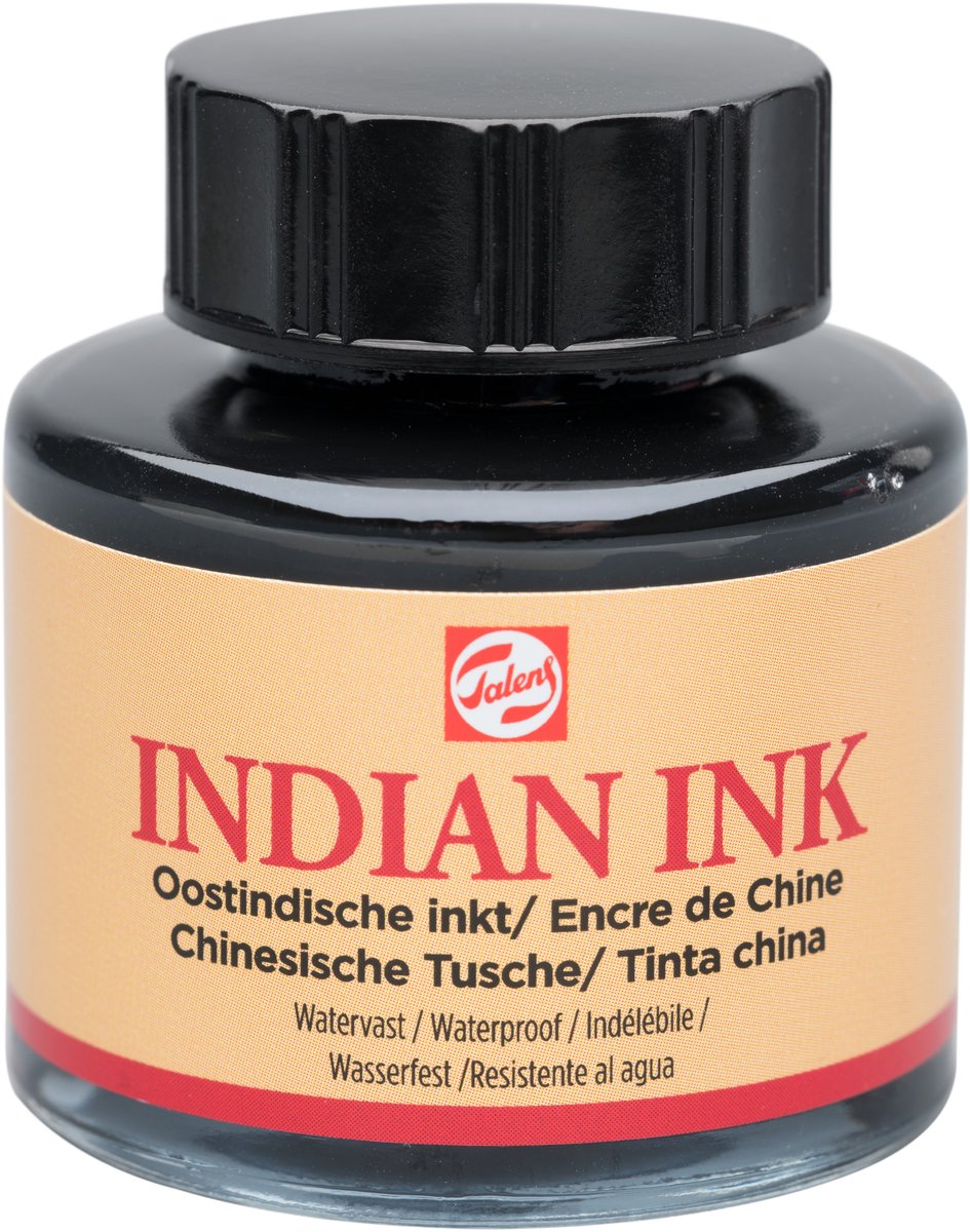 Talens • Encre de Chine flacon 30 ml noir 700
