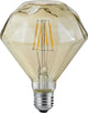 Trio diamant - sources lumineuses - ambre - incl. 1x e27 4w -