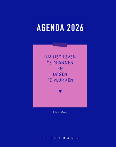Liz est plus un agenda 2026-2027 – planificateur inspirant avec des moments de réflexion et de repos