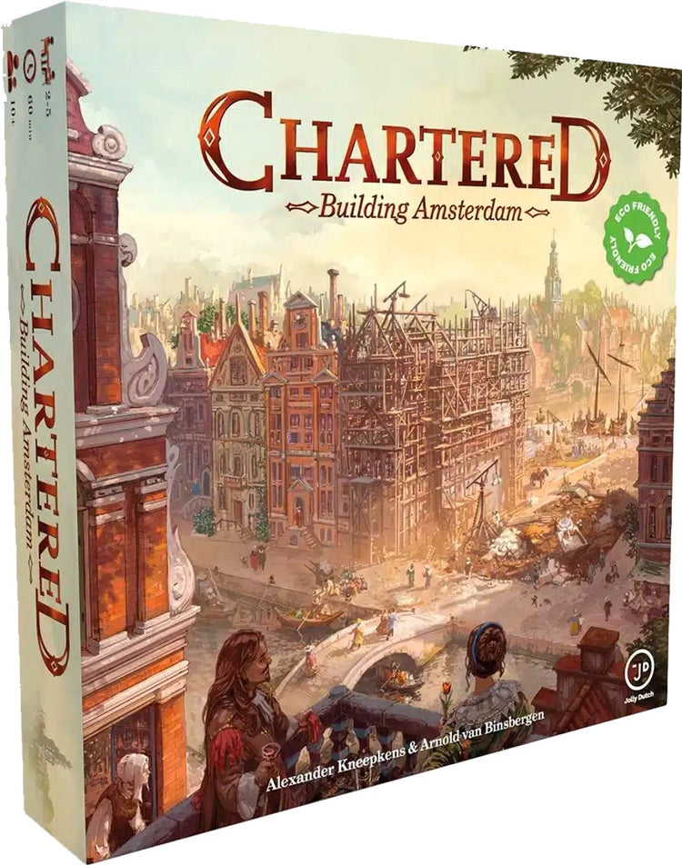 Jolly Dutch Chartered : Building Amsterdam - jeu de société pour 2-6 joueurs - 10+ ans