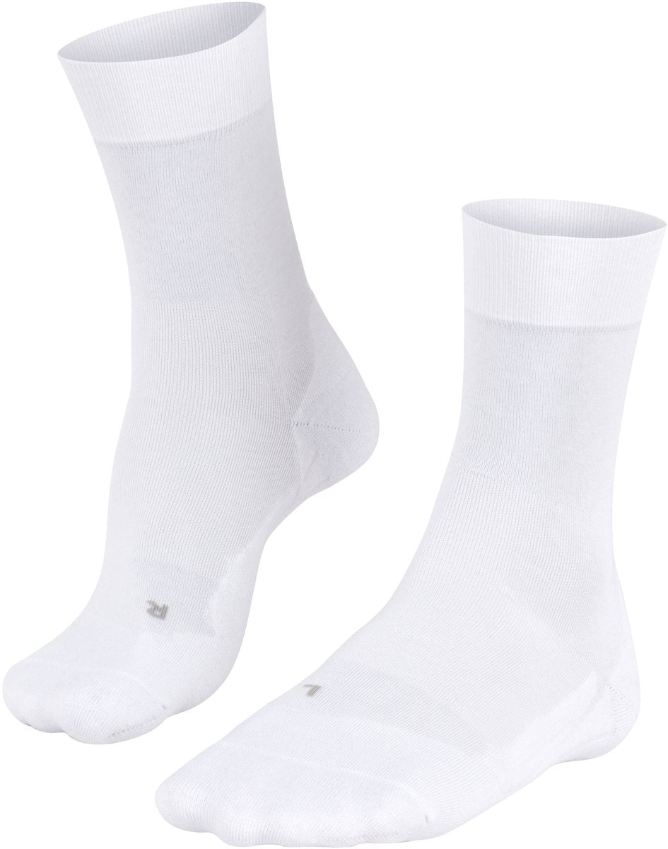 Falke go2 chaussettes de golf en coton anti-ampoules en matériau fonctionnel hommes blanc - taille 39-41