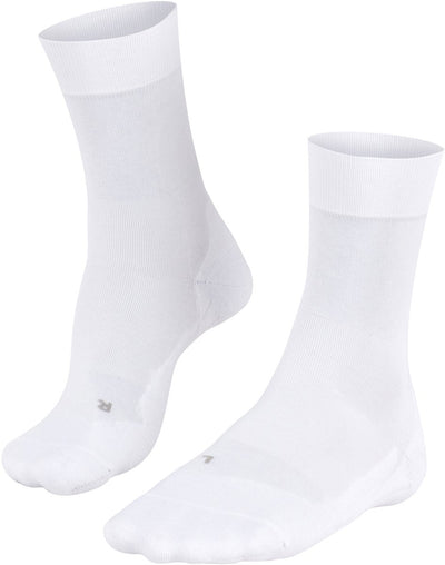 Falke go2 chaussettes de golf en coton anti-ampoules en matériau fonctionnel hommes blanc - taille 39-41