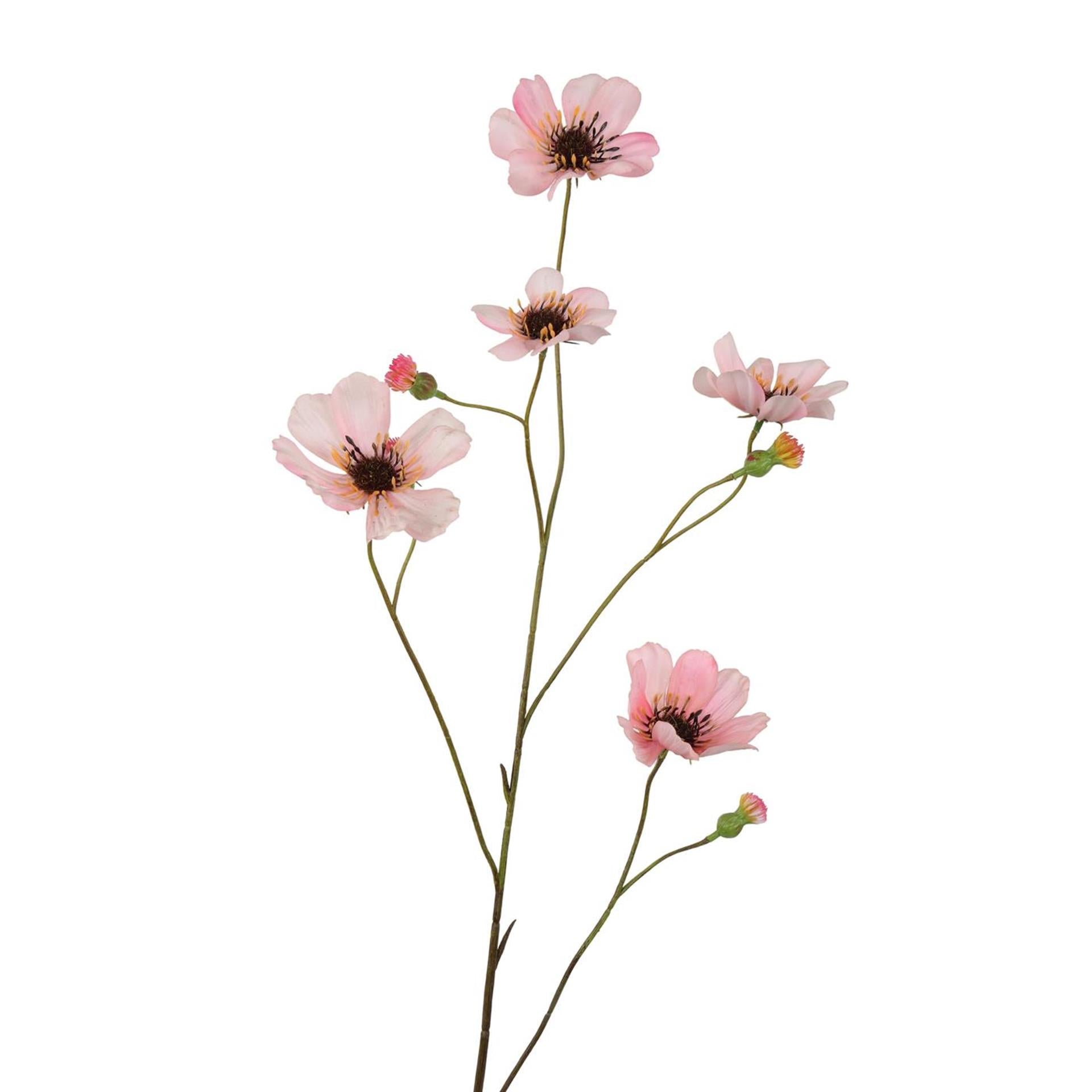 Roberts collection fleur artificielle coquelicots rose 90cm