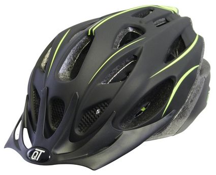 Qtcycletech Qt cycle tech helmet fuse mat black fluorescent m 54-58 cm 2810420
