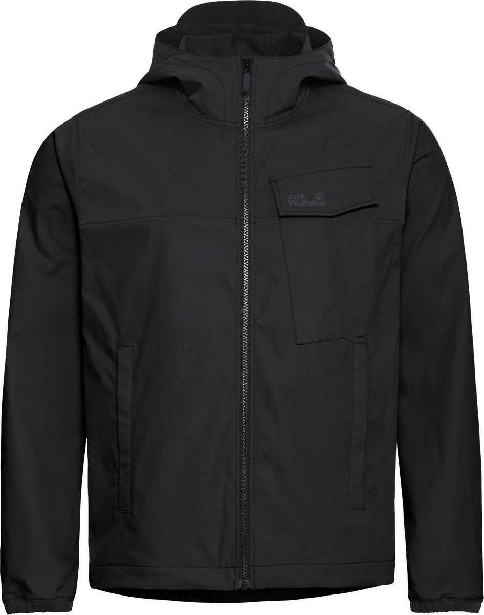 Jack wolfskin mahani jkt m veste outdoor homme noir