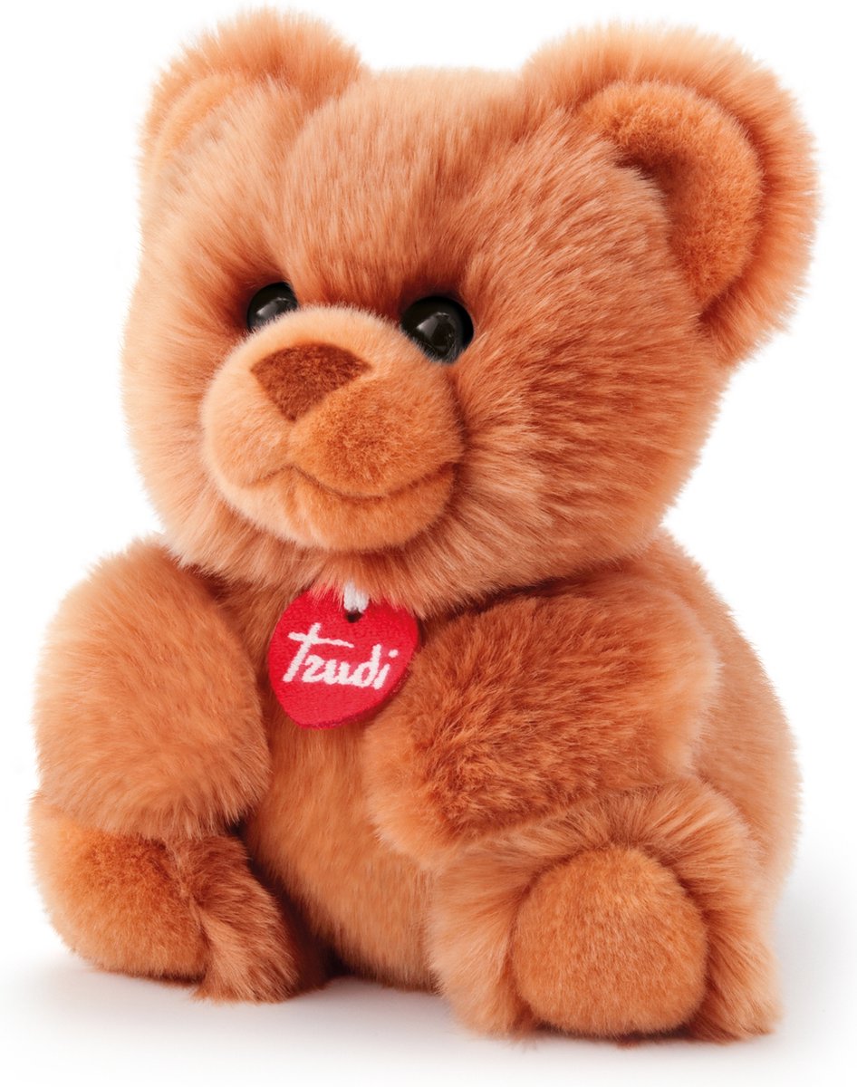 Ours pelucheux Trudi : 16x19x13 cm (s-29079)