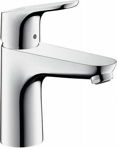 Hansgrohe focus - mitigeur de lavabo - commande à levier unique - démarrage à froid à économie d'énergie - sans vidage - 100 mm - chrome