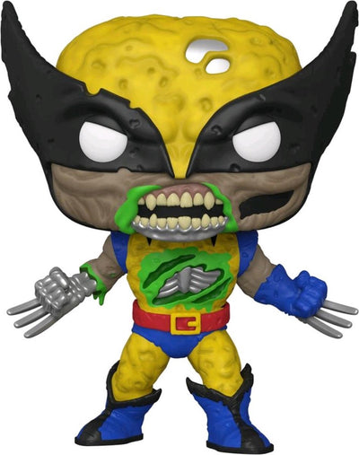 Funko-pop ! Marvel Zombies - Zombie Wolverine #696 - Méga 10 pouces - exclusif