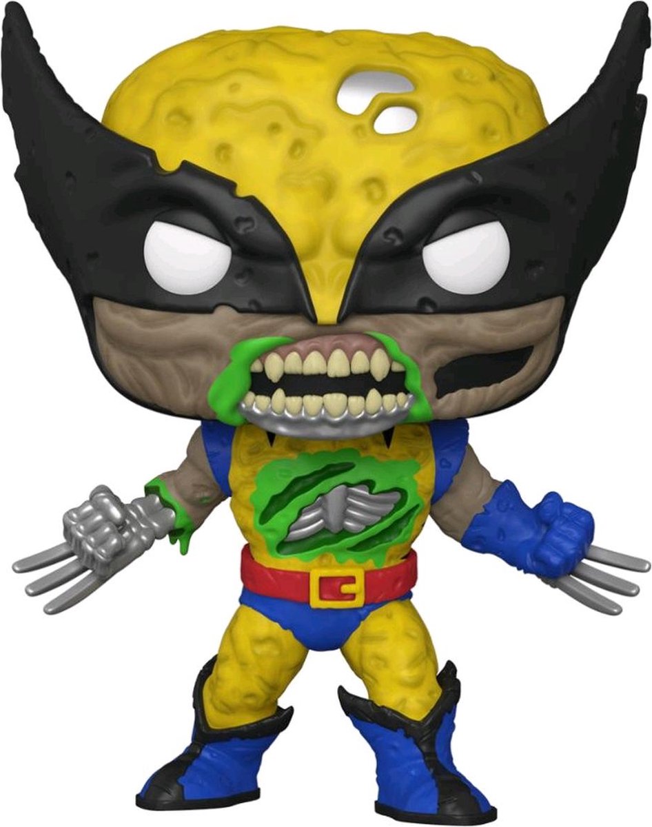 Funko-pop ! Marvel Zombies - Zombie Wolverine #696 - Méga 10 pouces - exclusif