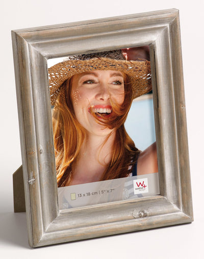 Walther Dijon - cadre portrait en bois - format photo 13x18 cm - marron