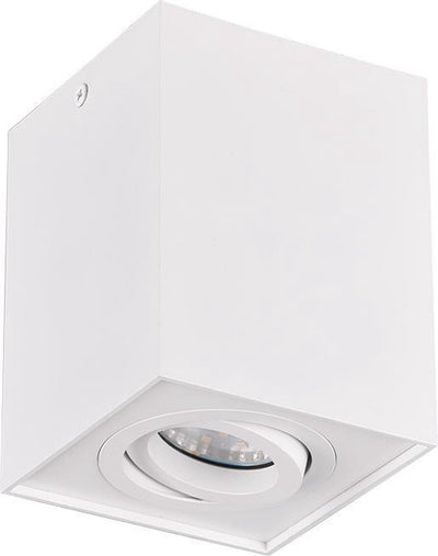 Trio biscuit - plafonnier - blanc mat - excl. 1x gu10 35w