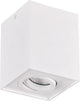 Trio biscuit - plafonnier - blanc mat - excl. 1x gu10 35w