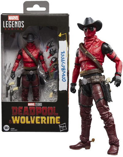 Hasbro Deadpool Wolverine - Cowboy Pool - figurine série légendes 15cm