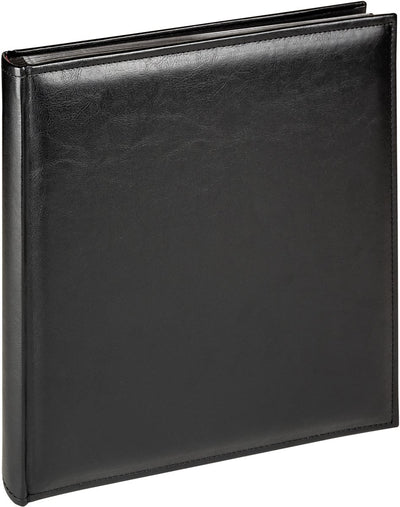 Walther fa-386-b deluxe - album classique - format 28x30,5 cm x 50 pages noires - noir