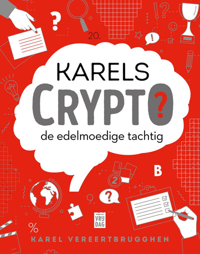 Karels crypto sans marque sans marque : les quatre-vingts généreux - livre de puzzles