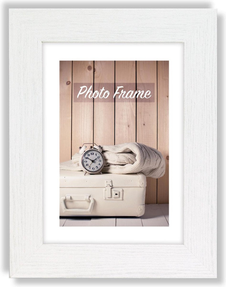 Frame photo ZEP V21573 Nelson 3 blanc 13x18 cm