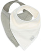 Jollein bavoir bandana bébé - hydrophile - bavoirs bébé - 2 pièces - avoine vert olive