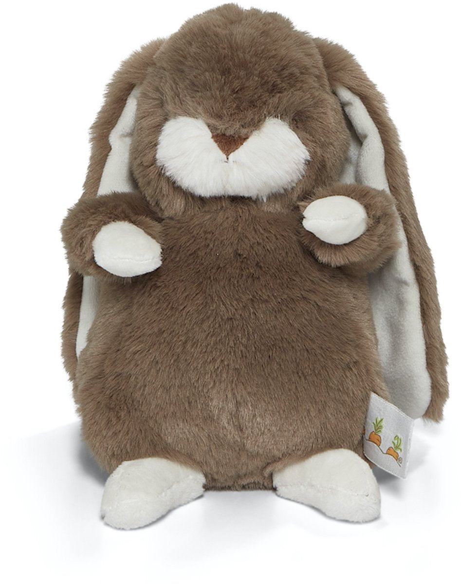 Bunnies by the bay grignoter lapin - peluche - peluche pour enfants - détails brodés - caramel - 20 cm