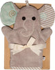 Gant de toilette Zoocchini - elli l'éléphant gris éléphant