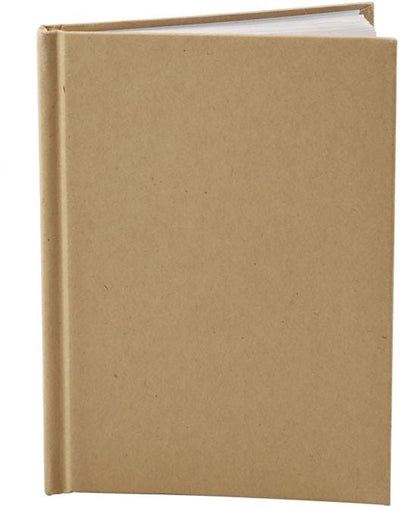 Carnet d'entreprise Creativ, a6, épaisseur 8 mm, 80 gr, marron, 1 pièce