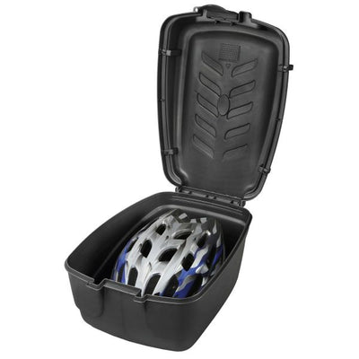 Top case Polisport Luxe avec attache rapide pour porte-bagages - noir