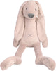 Happy horse lapin richie peluche 92 cm - vieux rose - peluche bébé