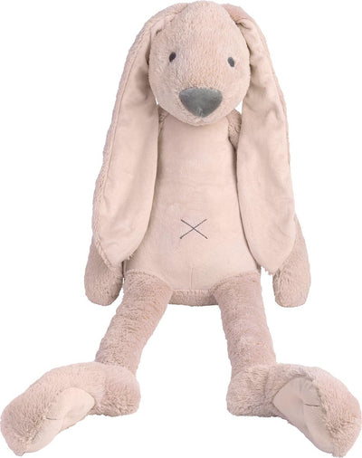 Happy horse lapin richie peluche 92 cm - vieux rose - peluche bébé