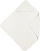 Cape de bain Meyco baby uni - tissu éponge - blanc cassé - 75x75cm