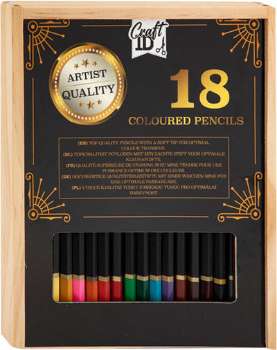 Crayons de couleur professionnelle, 18e.