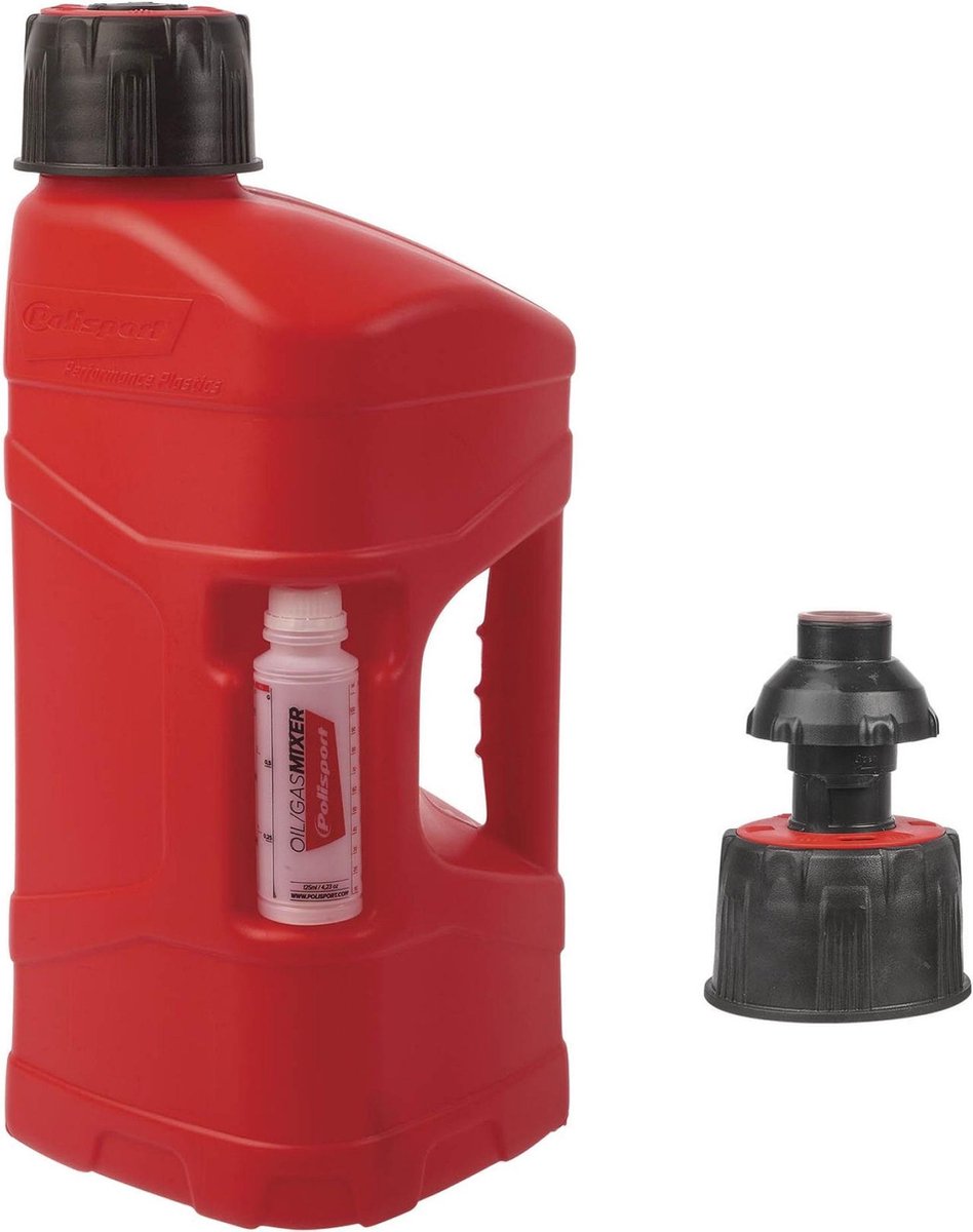 Bidon d'essence Polisport Prooctane Jerry Can avec bouchon à remplissage rapide 10 l