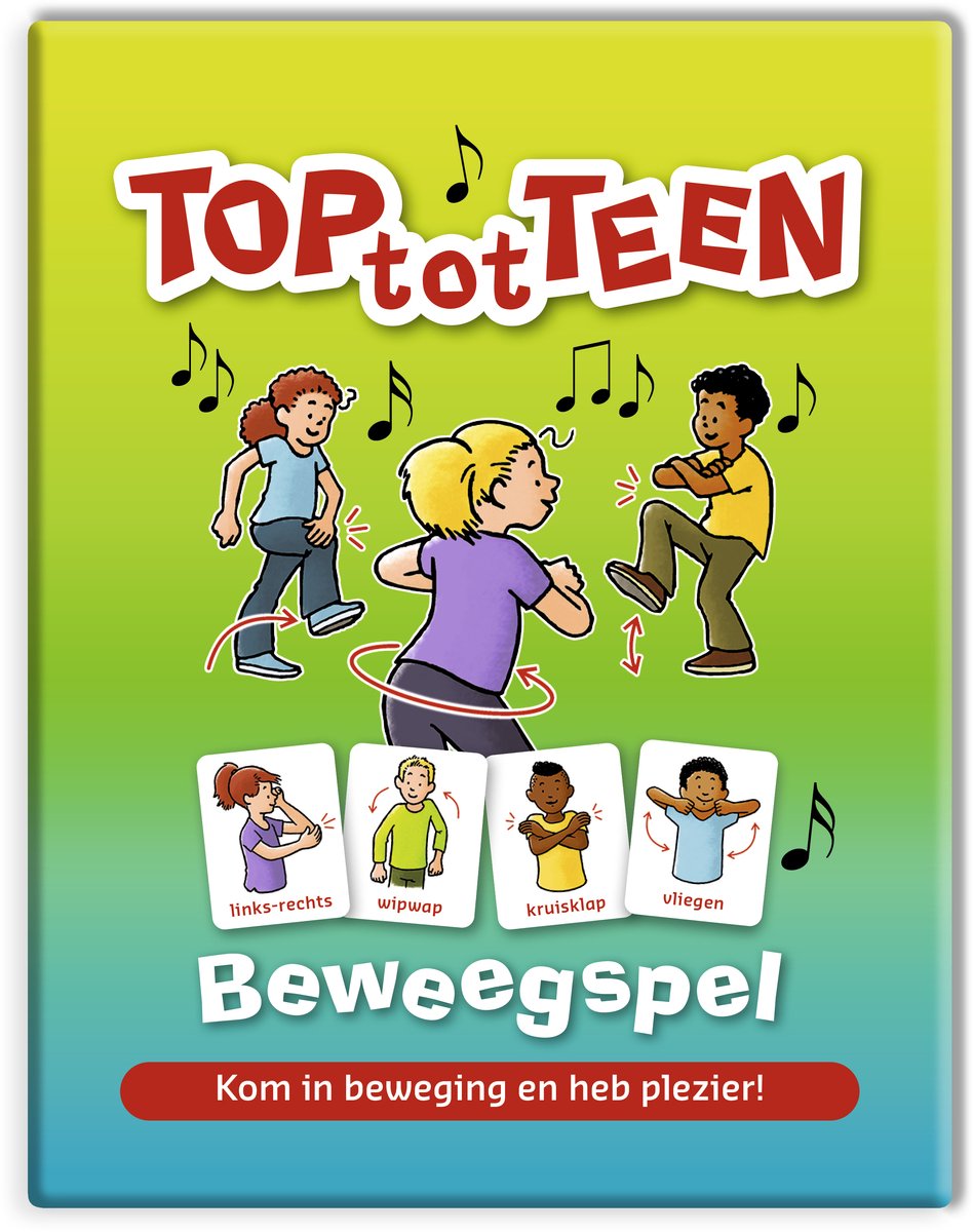 Brillant éditeur jeu de mouvement de la tête aux pieds - pour toute la famille - 4 ans et plus