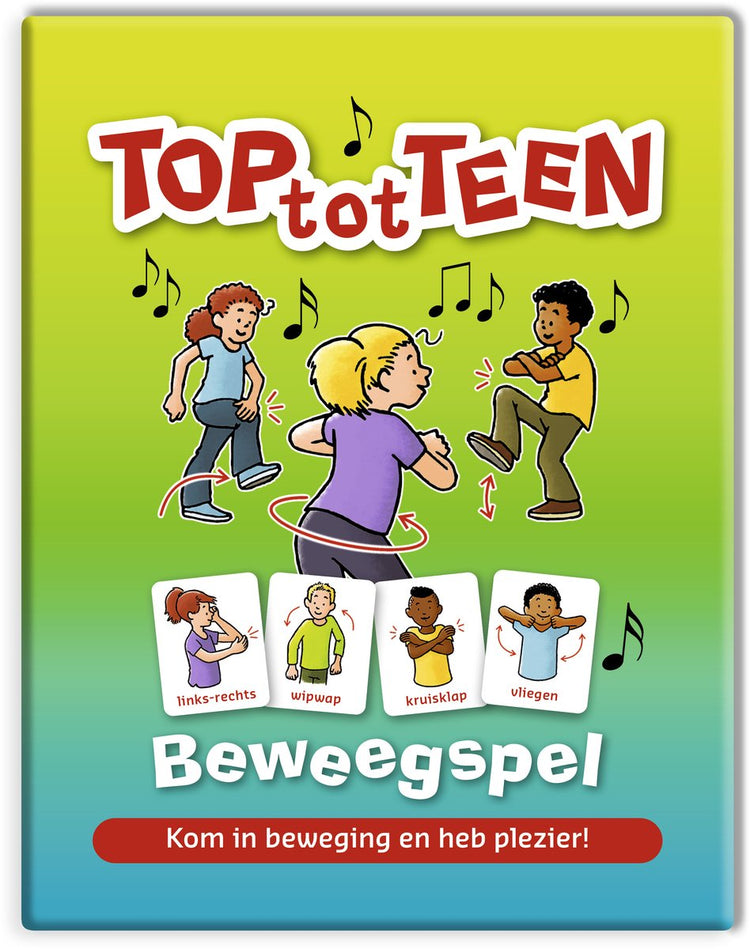 Brillant éditeur jeu de mouvement de la tête aux pieds - pour toute la famille - 4 ans et plus