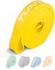 Tunturi Power Band - bande de résistance 5 à 20 kg - bande de résistance pull up - élastique de fitness - 104 cm - avec application d'entraînement - jaune