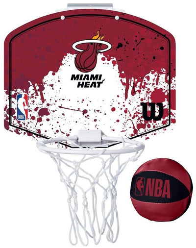 Wilson nba team mini hoop team miami heat pour fanzone sportive