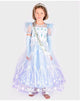 Déguisement de bonne fée robe de princesse Frozen - 98-104cm - 3-4 ans - bleu