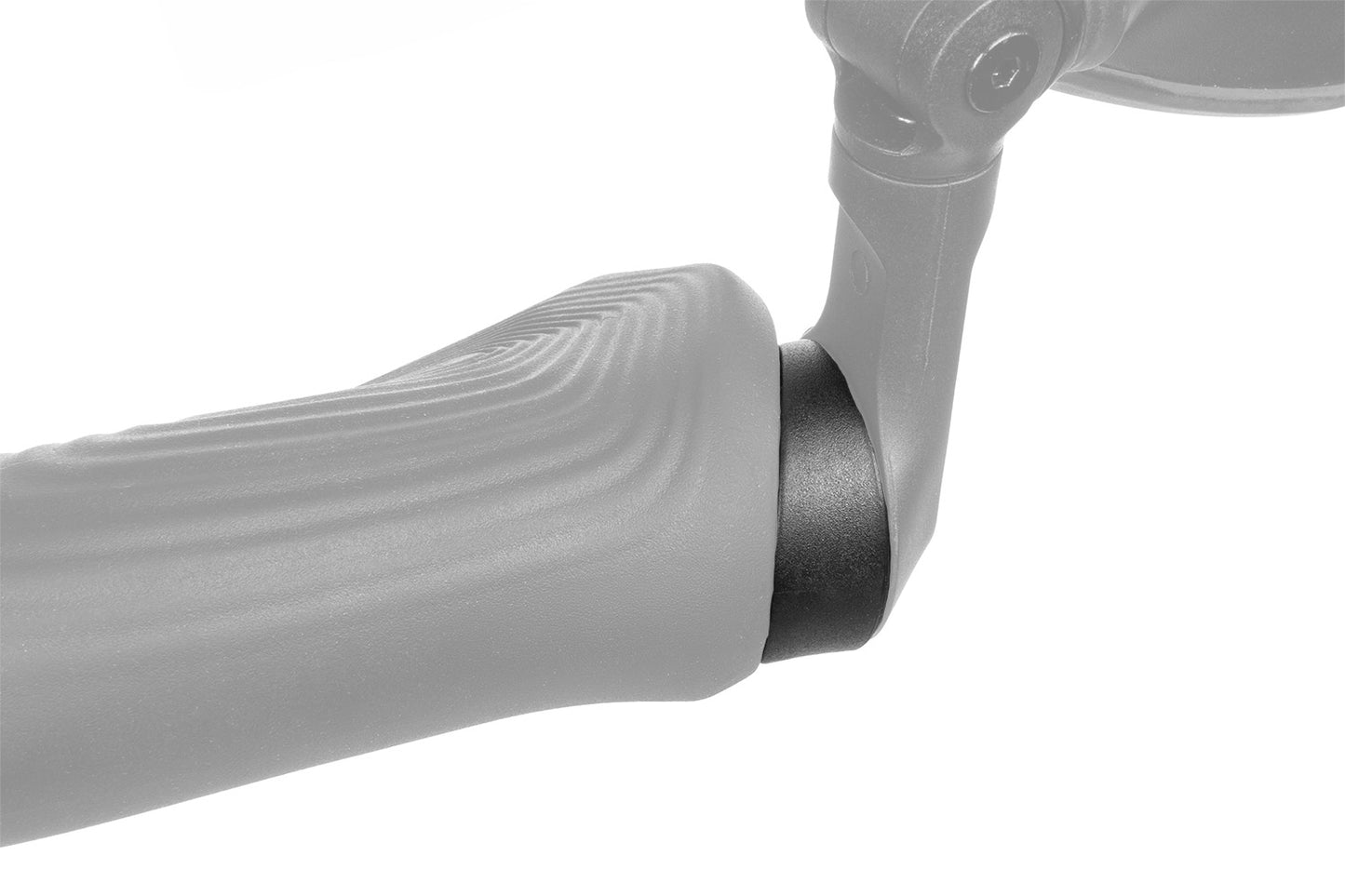 Adaptateur de poignée confort discret acide pour miroirs