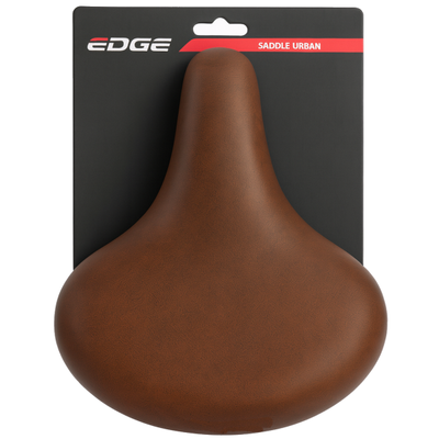 Bicycle Saddle Edge Urban - Matt Dark Brown (sur carte)