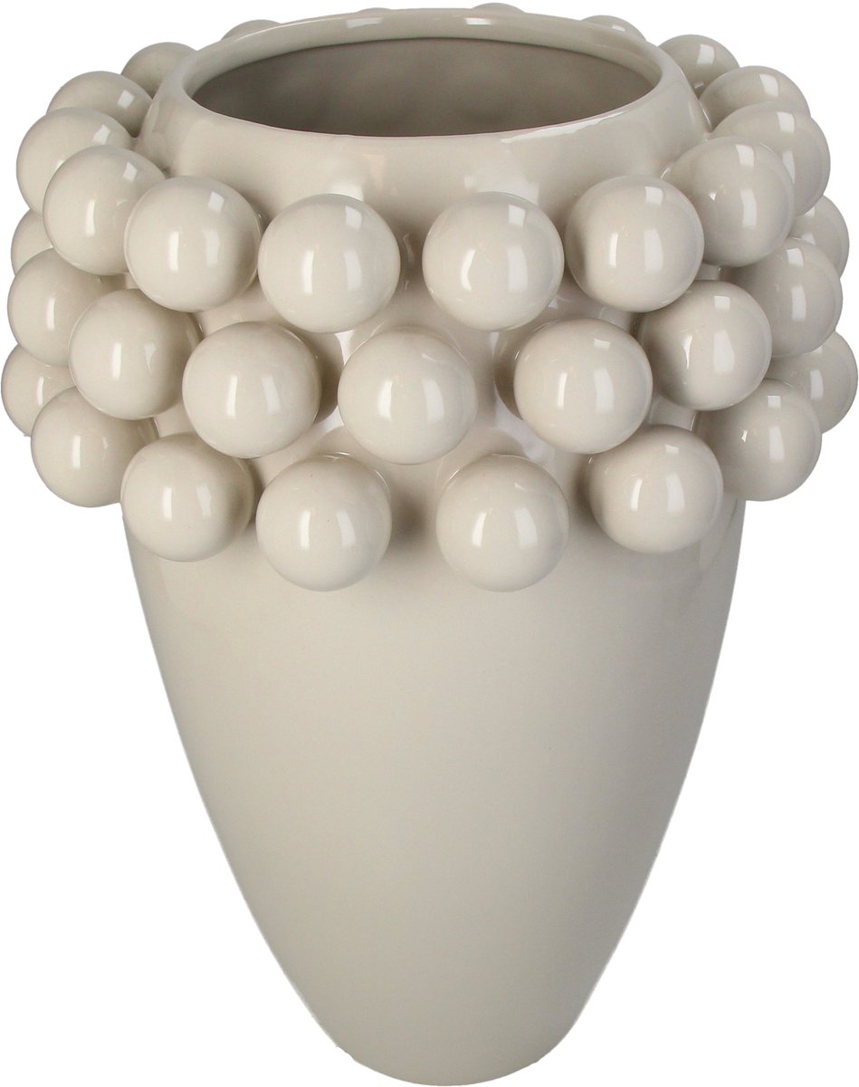 Vase boule collection HD faïence 25,5x25,5x35cm
