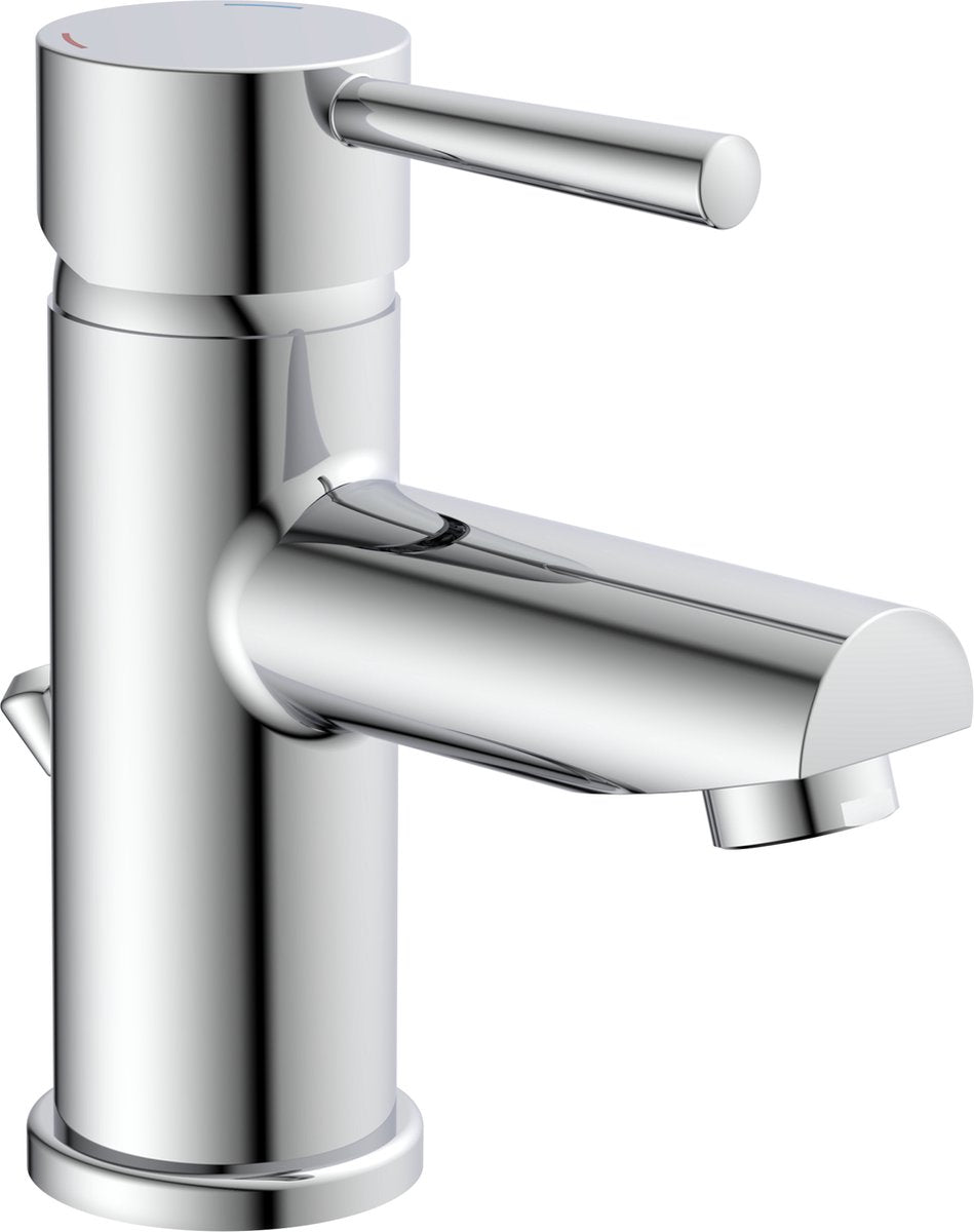 Schütte schütte lavabo-lavoueur Mixer Unicorn Chrome -colored