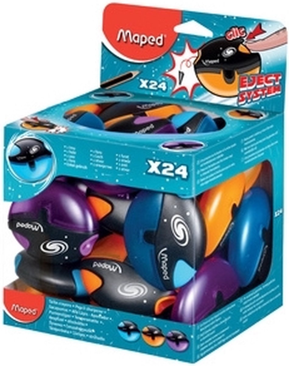 Maped office 24 pièces taille-crayon maped galactique