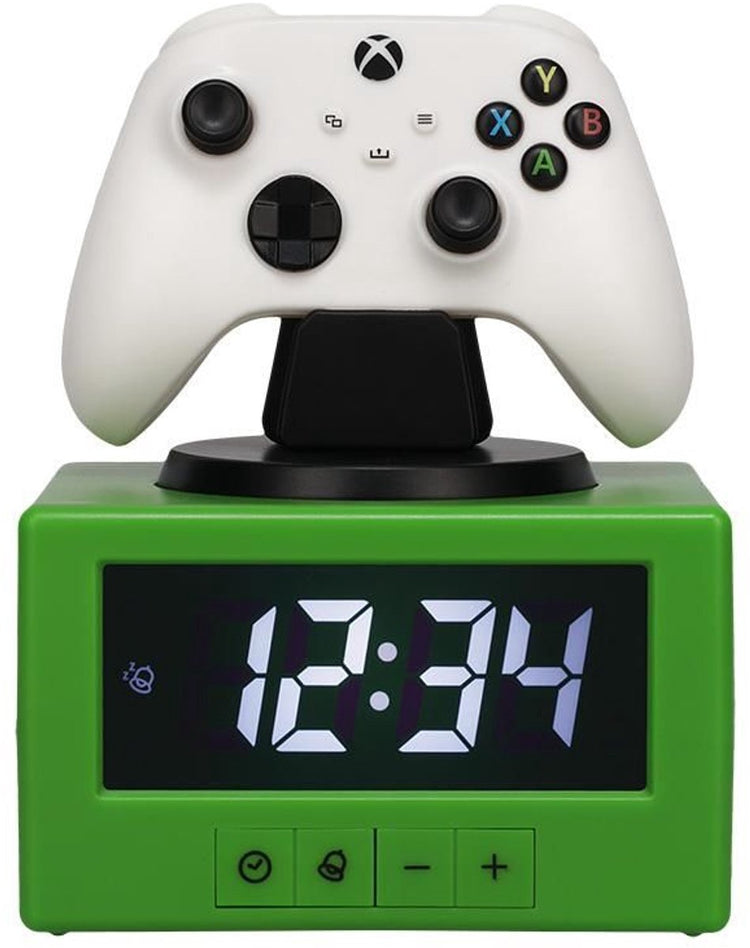 Réveil numérique avec manette Xbox avec fonction veilleuse, décoration de chambre de jeu sous licence officielle pour enfants, adultes, garçons, hommes, cadeaux pour les joueurs – Paladone