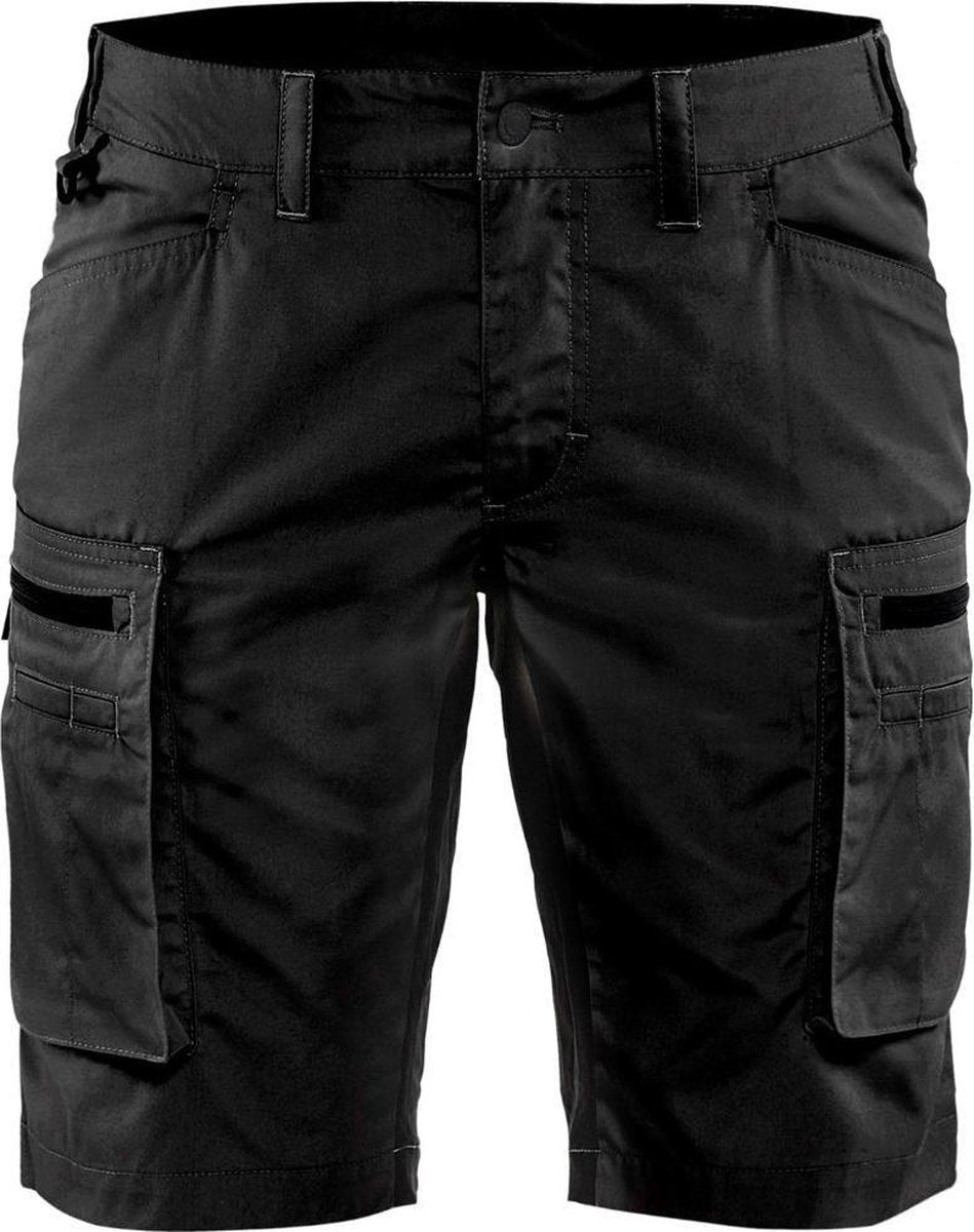 Blåkläder blaklader short de service pour femme avec stretch 7149-1845 - noir - c42