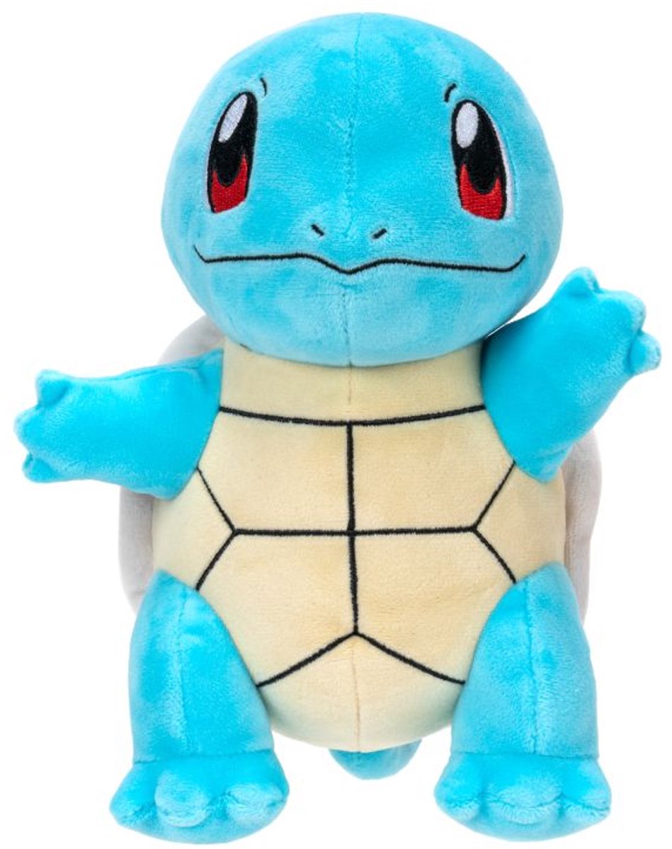 Jazwares Pokémon Peluche Carapuce Ver. 01 peluches 20 cm