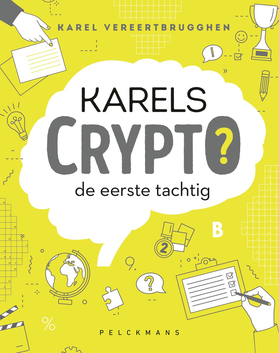 Brandless sans marque karels crypto - livre de puzzles - les quatre-vingts premiers
