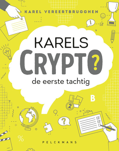 Brandless sans marque karels crypto - livre de puzzles - les quatre-vingts premiers