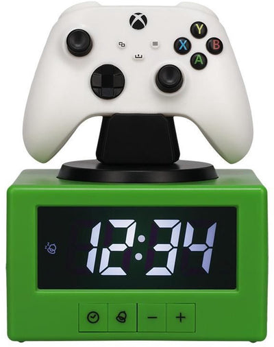 Réveil numérique avec manette Xbox avec fonction veilleuse, décoration de chambre de jeu sous licence officielle pour enfants, adultes, garçons, hommes, cadeaux pour les joueurs – Paladone